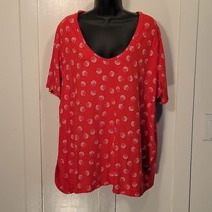 Summer Knit Top - Land's End 3X.
